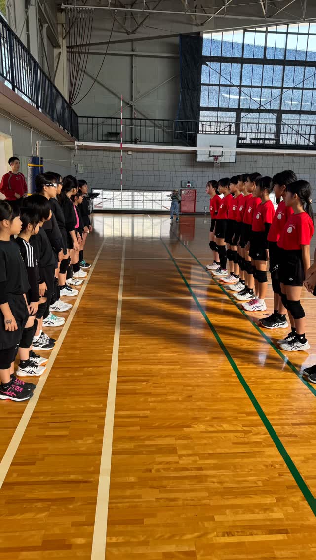 三城女子VBCさんと練習試合