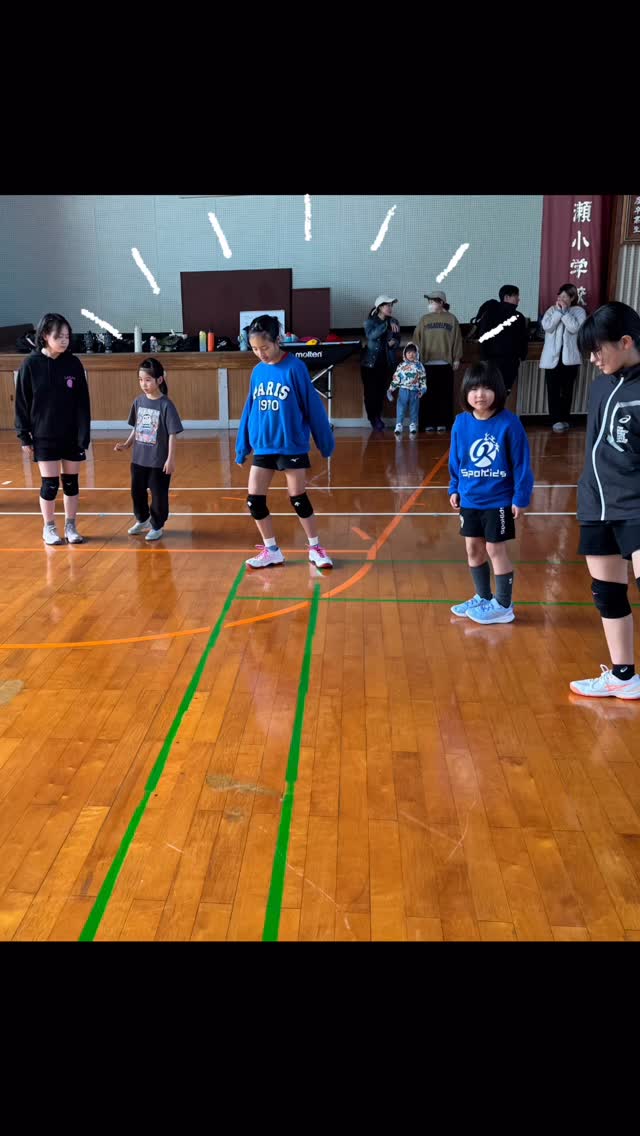 1年生が体験に来てくれました